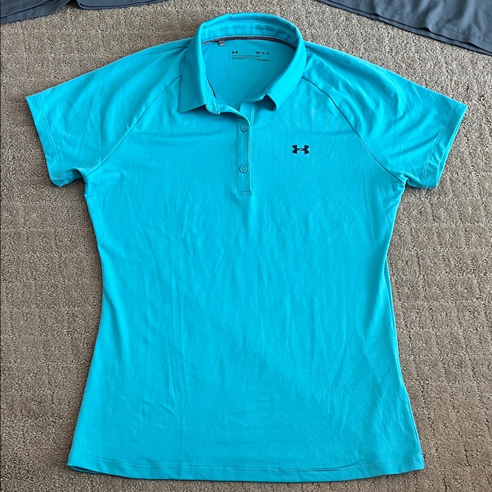 Under Armour Turquoise Performance Polo